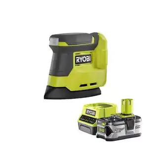 Bricorama Pack ryobi ponceuse triangulaire 18v oneplus - rps18-0 - 1 batterie 4.0ah - 1 chargeur rapide rc18120-140 offre