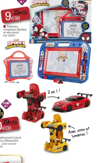 Tableau magique Spidey et ses amis