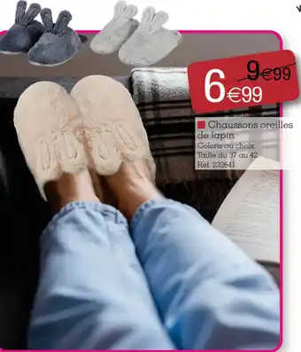 Kandy Chaussons oreilles offre