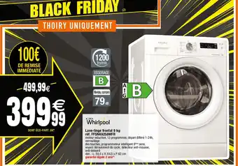 Migros Lave-linge frontal 9 kg offre