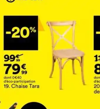 BUT Chaise Tara offre