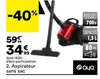 BUT Aspirateur offre