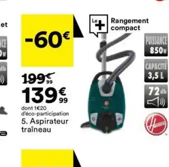BUT Aspirateur traîneau offre