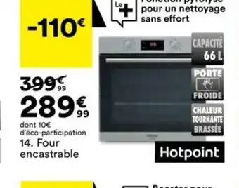 BUT Four encastrable offre