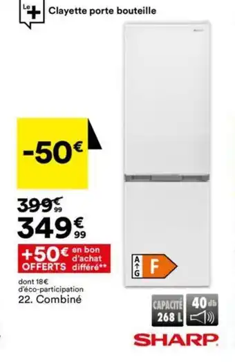 BUT SHARP Combiné offre