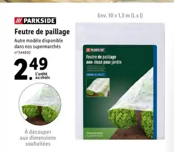 Feutre de paillage