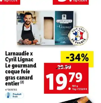 Lidl Larnaudie x Cyril Lignac Le gourmand offre