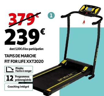 Auchan TAPIS DE MARCHE FIT FOR LIFE XXT2020 offre