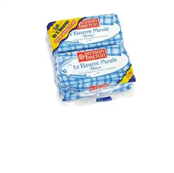 Auchan LE BEURRE MOULÉ offre