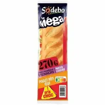 Auchan SANDWICH LE MÉGA offre