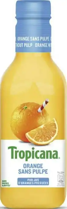 Géant Casino BON PLAN SUR UNE SÉLECTION DE PRODUITS DE LA MARQUE TROPICANA offre