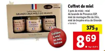 Lidl Coffret de miel offre