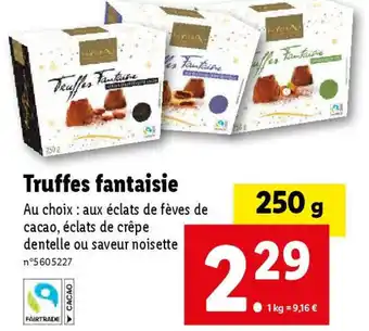 Truffes fantaisie