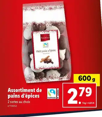 Lidl Assortiment de pains d'épices offre