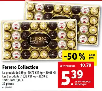 Lidl FERRERO COLLECTION offre