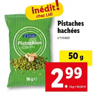 Lidl Pistaches hachées offre