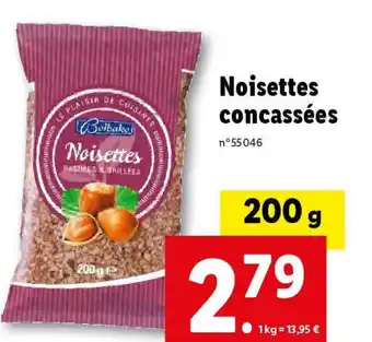Lidl Noisettes concassées offre