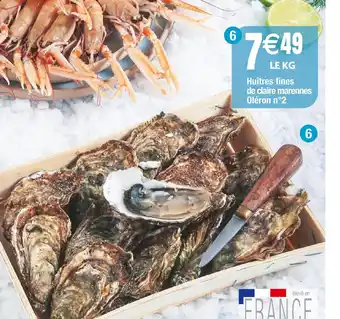 Hußtres fines de claire marennes oléron n°2
