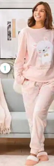 Intermarché Eldys pyjama polaire femme offre