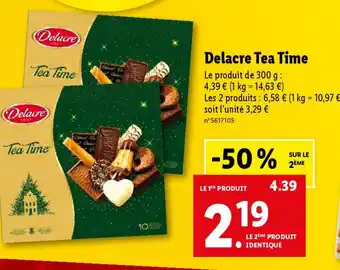Lidl Delacre Tea Time offre