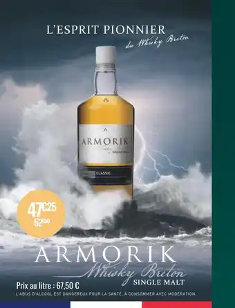 Nicolas Armorik whisky breton single malt offre