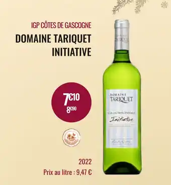 Domaine tariquet igp côtes de gascogne initiative