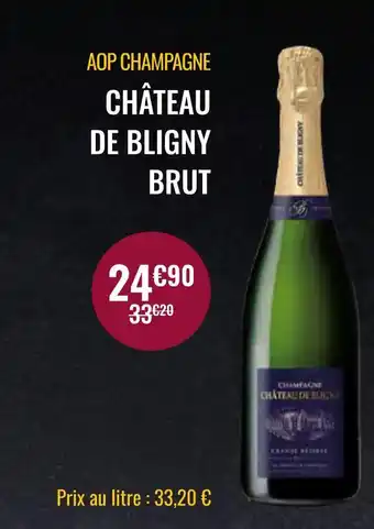 Nicolas Château de bligny aop champagne brut offre