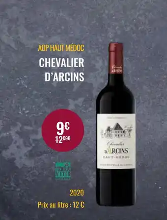 Nicolas Chevalier d’arcins aop haut médoc offre