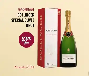 Bollinger aop champagne special cuvée brut