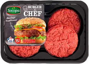 Match Socopa burger du chef offre