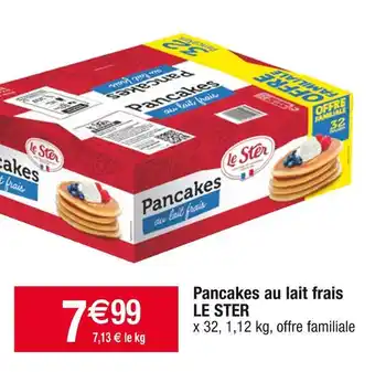 Cora x Carrefour Le ster pancakes au lait frais offre
