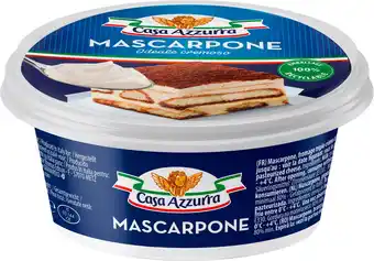 Match Casa azzurra mascarpone offre