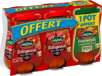 Match Panzani sauce offre