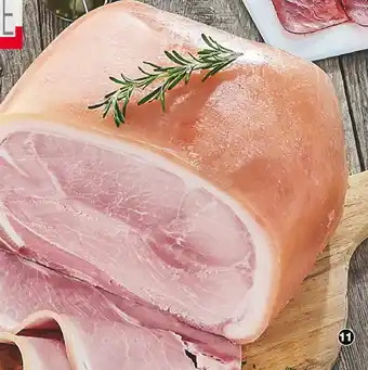 Cora x Carrefour Cora jambon cuit supérieur avec couenne nature offre
