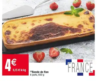 Cora x Carrefour Bande de flan offre