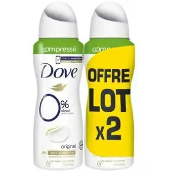 Auchan DÉODORANT COMPRESSÉ ATOMISEUR 0% offre