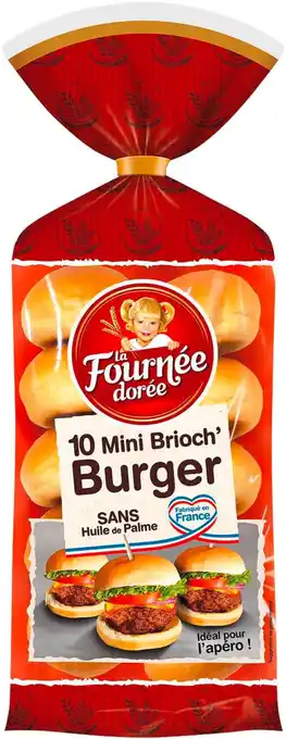 Match La fournee doree mini brioch' burger offre