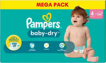Match Pampers baby dry couches offre