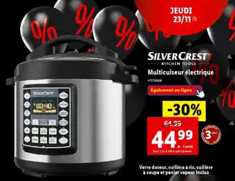 Lidl Multicuiseur électrique offre