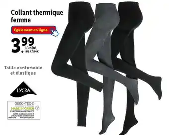 Collant thermique femme