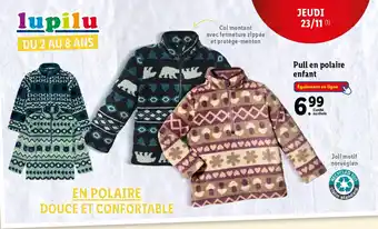 Lidl Pull en polaire enfant offre
