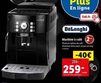 Lidl Machine à café offre