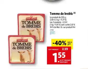 Tomme de brebis