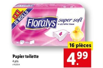 Lidl Papier toilette offre