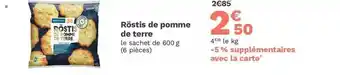 Picard Röstis De Pomme De Terre offre
