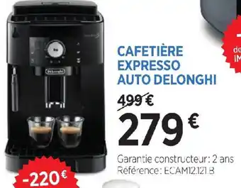 E.Leclerc CAFETIÈRE EXPRESSO AUTO DELONGHI offre