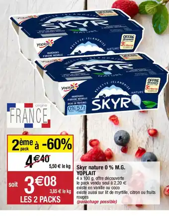 Skyr nature 0 % M.G.
