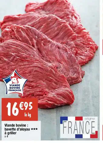 Migros Viande bovine : bavette d'aloyau à griller offre