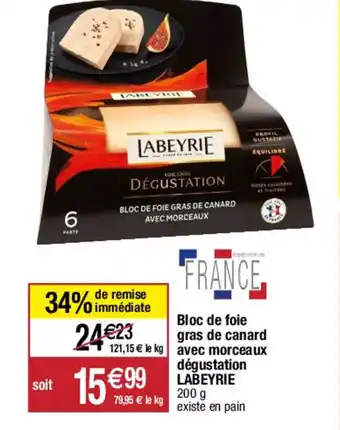 Migros Bloc de foie gras de canard offre