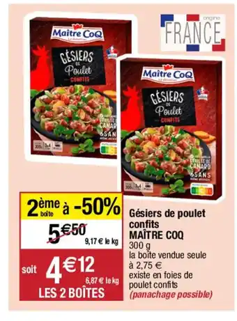 Gésiers de poulet